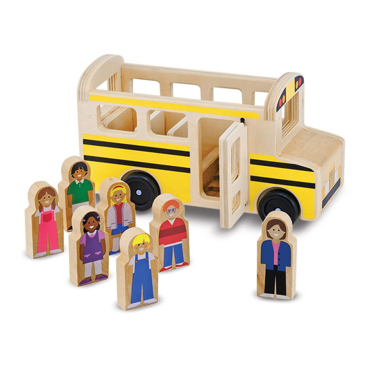 🚍✨ Juego de Camión Escolar Melissa & Doug