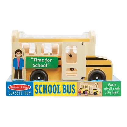 🚍✨ Juego de Camión Escolar Melissa & Doug